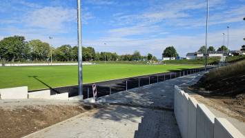 Sanierung des Stadions in Homberg Efze. Foto: S. Leitner